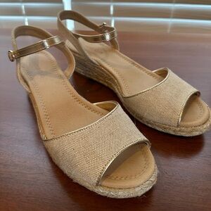 Charter Club Tan Espadrille Sandals
